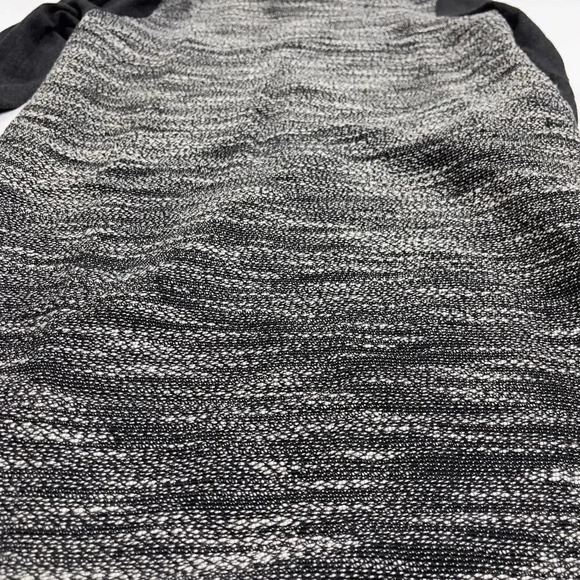 Vince Tweed Black White Gray Shift Dress - Picture 10 of 11